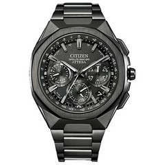 Unused CITIZEN Attesa CC4105-69E Black Super Titanium Men’s Watch in Box