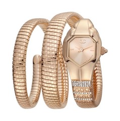 Just Cavalli Women’s Glam Snake 22mm Quartz Watch JC1L112M0035
