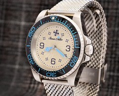 Diver Watch Automatic Seiko Mod Watch Ceramic Bezel Custom Watch Personalized