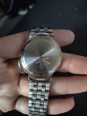 Seiko Unisex Watch – Vintage – Gold & Silver Plated Band – White Watch face