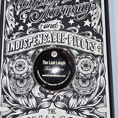 MR. JONES WATCHES THE LAST LAUGH XL TATTOO AUTO “RARE” MUST SEE UNIQUE WATCH