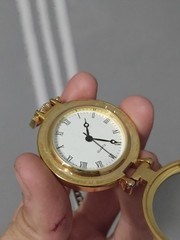 Watch Unknown Analog Quartz Women Showa Retro Magnifying Glass Pocket Watch