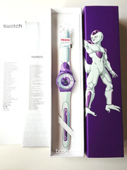 Limited Swatch Dragon Ball Z Special ” FRIEZA X SWATCH ” GZ359, NEW IN BOX