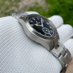 39MM STEELFLIER Quartz Pilot Men’s Watch Sapphire 200M Waterproof Silicone NEW