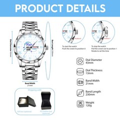 Personalized 250 Years Of Freedom Wrist Alloy Luxury Quartz Watch
