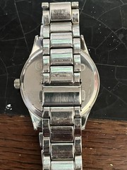 Accutime Cuphead Men’s Analog Quartz Watch 43mm Case StudioMDHR CUP8001GS
