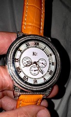 Mens KC Techno Com Diamond Watch Joe Rodeo Jojo Don Benny Co
