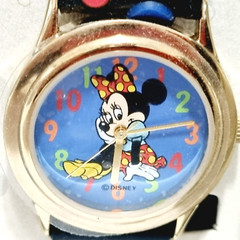 Vintage Fossil Minnie Mouse Disney Watch DM12512 Analogue Mostly Movies