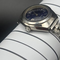 [Excellent Condition, Working] SEIKO 2202-0030 Automatic Watch, Navy Dial