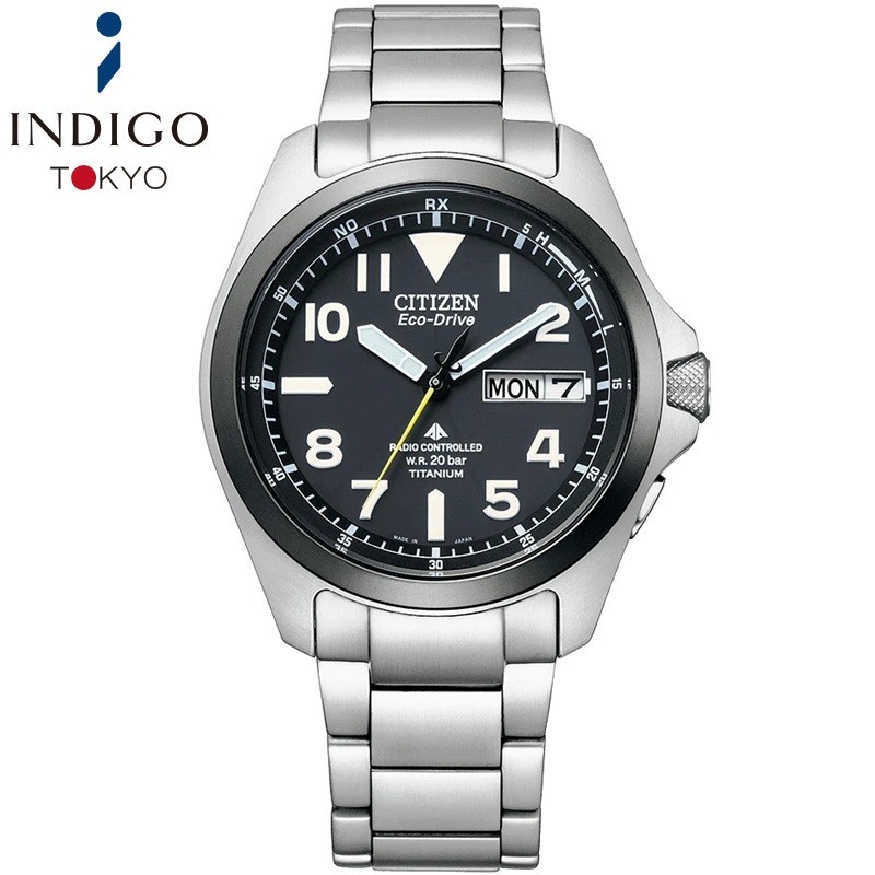 CITIZEN PROMASTER LAND PMD56-2952 Titanium Eco-Drive Solar Black Dial 39mm Watch
