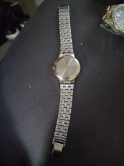 Seiko Unisex Watch – Vintage – Gold & Silver Plated Band – White Watch face