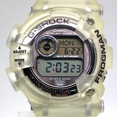 G SHOCK DW 9900WC 5T FROGMAN WCCS Frogman Skeleton Double Manta Brown Black Logo