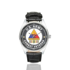 US Army 1st Armored Division Desert Storm Combat Veteran Military repro Watch