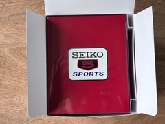 Seiko SBSA271 5 Sports 1968 First Reissue Automatic Watch Unused