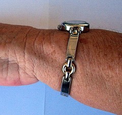 Mesmerize Ladies Watch Vtg 1990’s M.O.P. Dial fits 6.5-6.75″ Serviced NICE