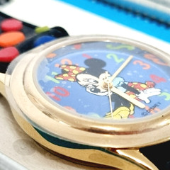 Vintage Fossil Minnie Mouse Disney Watch DM12512 Analogue Mostly Movies