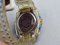 Vintage Casio Baby-G BGM-100 G’Mix Ladies 41mm Yellow & White Jelly Watch