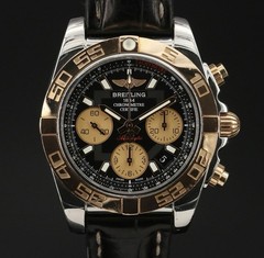 Breitling Chronomat CB0140 41mm 18k Rose Gold And Stainless Steel Automatic
