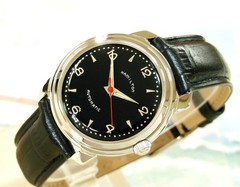 1950’s Vintage HAMILTON K-503, Stunning BLACK Dial, Serviced / Warranty