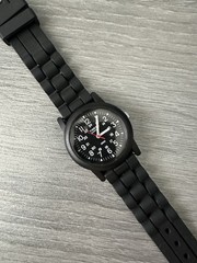 Black Timex Camper Quartz Men’s Watch New Battery