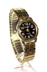 Geneva Ladies Watch Easy Reader Clean & Minty Looks & Runs Great fits 6.75-7.00″