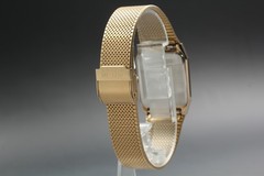 *NEAR MINT* Vintage 1986 CITIZEN CQ 3630 T4-362314 Gold Dial 27mm Mens Watch