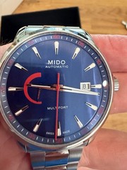 MIDO Multifort Automatic Blue Dial Ref. M038.424.11.041.00 Full Kit 42mm Watch