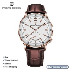Pagani Design PD-1790 Gold White Men Automatic Watch