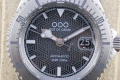 Out Of Order Diverissimo Azteco Dark Grey Watch 42mm MINT Miyota 9015 Full Set