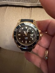 Goonzquad Quartz Black and Gold Watch