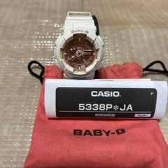 CASIO BABY-G 5338P*JA White/Rose Gold
