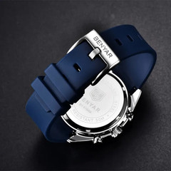BENYAR Moon Chronograph Quartz Men’s Watch Waterproof Luminous Military