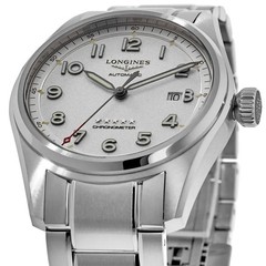 New Longines Spirit Automatic Ivory Dial Stainless Men’s Watch L3.811.4.73.6