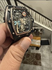 Invicta 69592 RARE!!! S1 Rally Radian Prism AUTO SKELETON watch 42mm Black