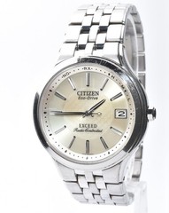 Citizen Exceed Radio Wave Solar Watch, Men’s Stainless Steel, Working From Japan