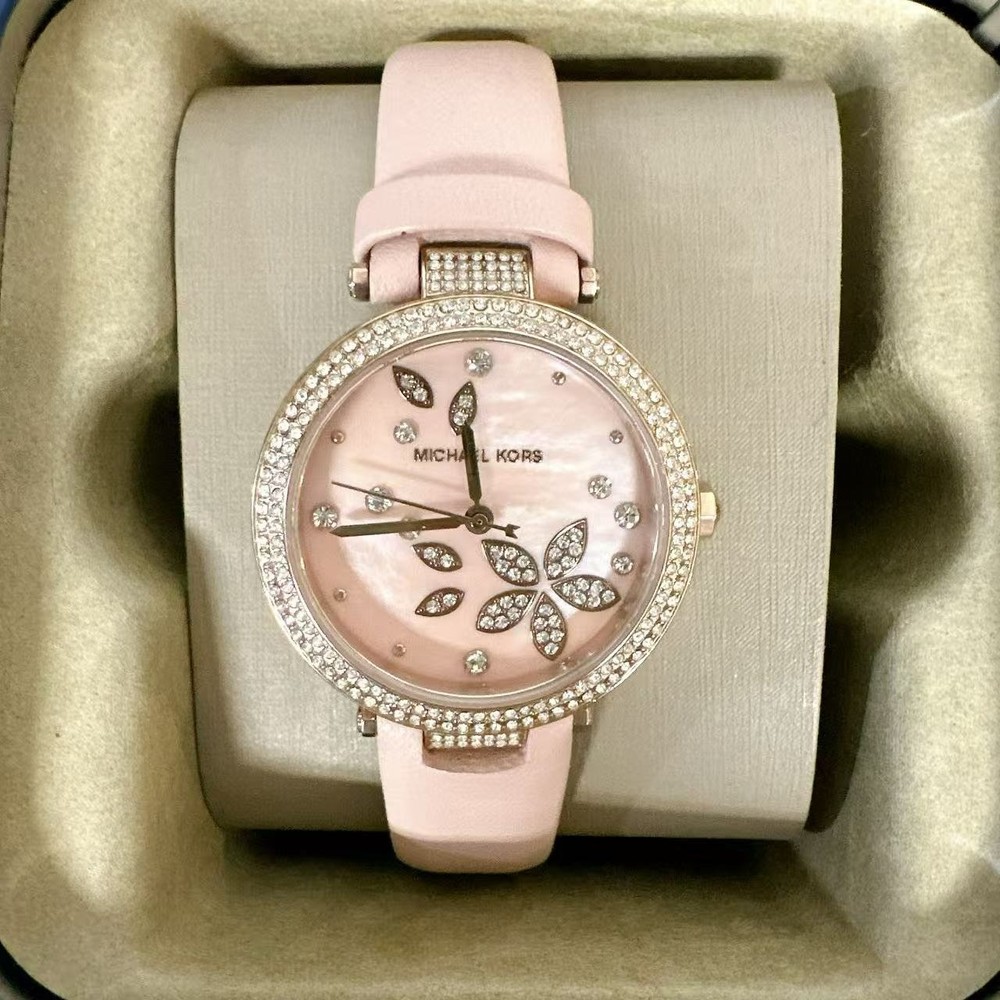 Michael Kors MK6808 Parker Three-Hand Rose Gold Women’s Quartz Watch