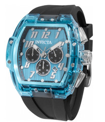 Invicta S1 Rally Kinesia Anatomic Men’s Clear Blue Chronograph Watch 47mm 50085