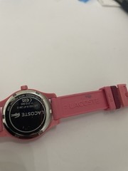 Lacoste 12.12 Unisex Kids Quartz Analog Watch Pink Silicone Strap 50m WR