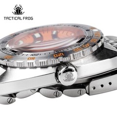 New TACTICAL FROG Sub 300T Homage NH35A 200M Diver Automatic Watch C3 43mm 316L