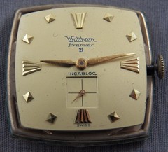 Vintage Waltham Premier 21 Jewel, Square, Gold Filled, Fancy Lugs, Men’s Wrist