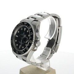 Rolex GMT-Master II SS 116710 Black Dial Mens 40 Automatic Swissmade Wristwatch.