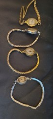 Vintage Watch Lot 2 BULOVA And 1 HAMILTON 1 Galaxie Need Repair
