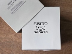 Seiko SBSA271 5 Sports 1968 First Reissue Automatic Watch Unused