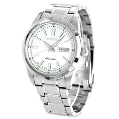 Seiko Selection SARV001 Analog Men’s Watch White Silver Mechanical Model
