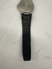 CITIZEN Quartz Watch Analog Leather WHT NVY H145 S116643